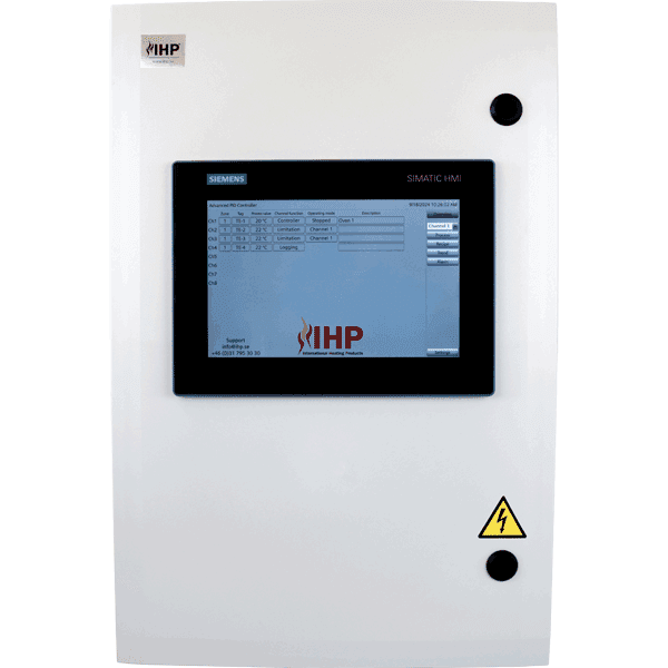 PID PLC Styrskåp HMI IHP